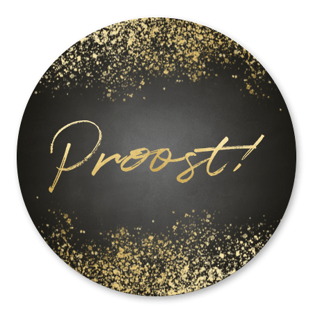 Gouden spetters en Proost!